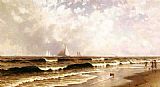 Southampton Paintings - Afternoon_ Southampton Beach by Alfred Thompson Bricher